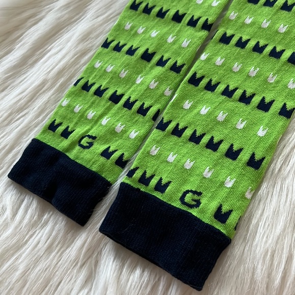 💝 $1 when Bundled 💝 12th Fan Seattle Arm Warmers with Thumb Holes Adult Size - Picture 4 of 11
